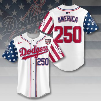 Los Angeles Dodgers x America250 Baseball Jersey VNZ1027