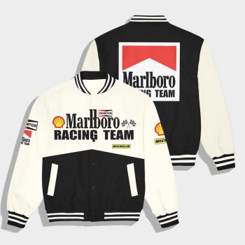 Marlboro Racing Team Casual Varsity Jacket
