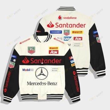 Mercedes-Benz Racing Team Casual Varsity Jacket