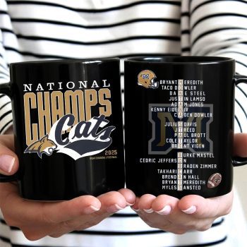 Montana State Bobcats Football 2025 National Champions Ceramic Mug VNZ1044