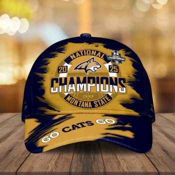 Montana State Bobcats Football 2025 National Champions Classic Cap VNZ1031