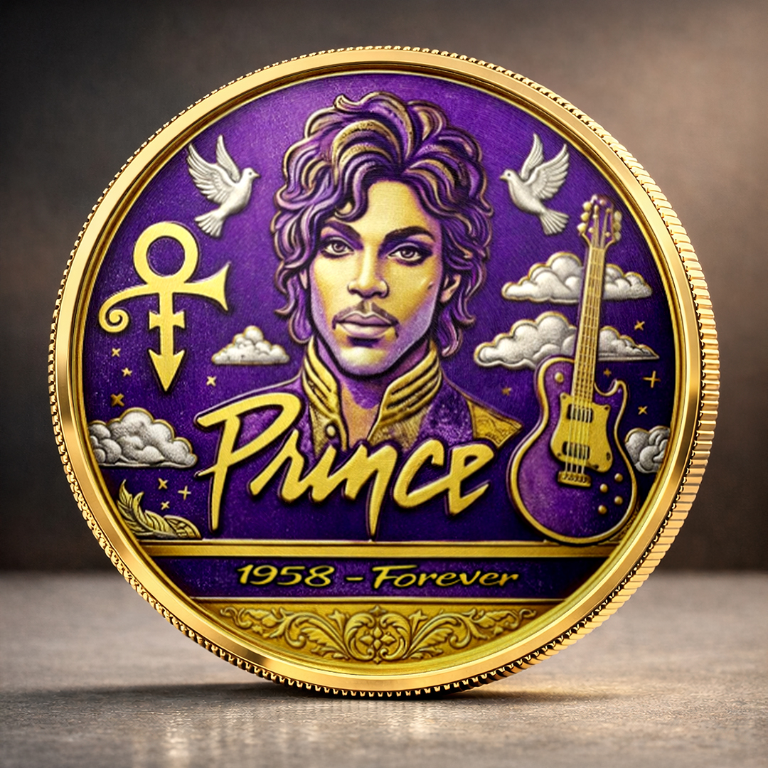 Prince-Commemorative-Coin-CMM1075 Prince Commemorative Coin CMM1075