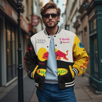 Red Bull Racing Varsity Clothing - Motorsport Lifestyle Edition Casual Varsity Jacket