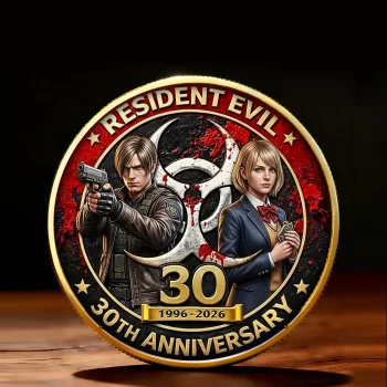 Resident Evil 30th Anniversary Commemorative Coin CMM1074