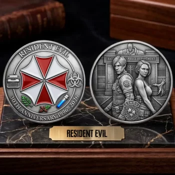 Resident Evil 30th Anniversary Commemorative Coin CMM1079