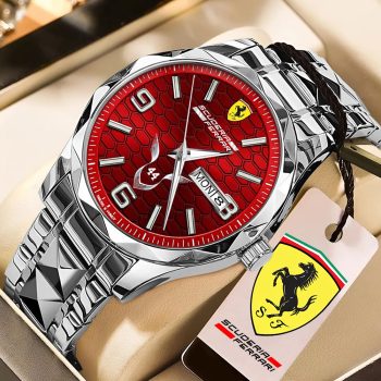 Scuderia Ferrari x Lewis Hamilton Alloy Luxury Quartz Watch VNZ1019