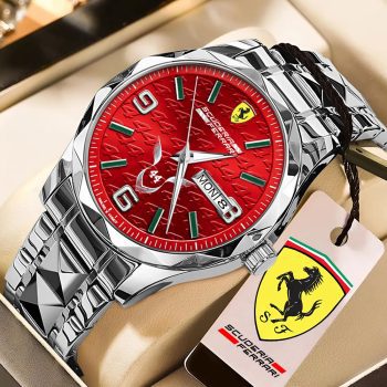 Scuderia Ferrari x Lewis Hamilton Alloy Luxury Quartz Watch VNZ1021