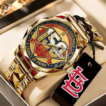 St. Louis Cardinals 150th Anniversary Alloy Luxury Quartz Watch VNZ1020