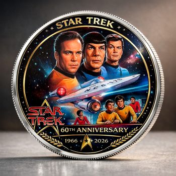 Star Trek 60th Anniversary 2026 Commemorative Coin CMM1081