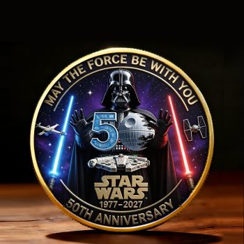 Star Wars 50th Anniversary Commemorative Coin CMM1065