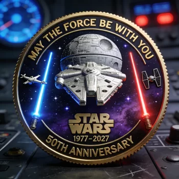 Star Wars 50th Anniversary Commemorative Coin CMM1103