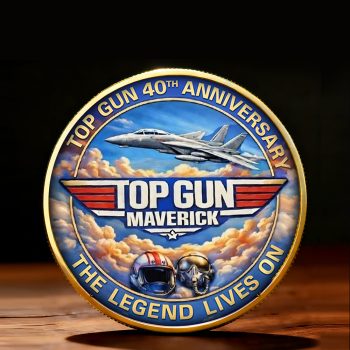 Top Gun 40th Anniversary Commemorative Coin CMM1002