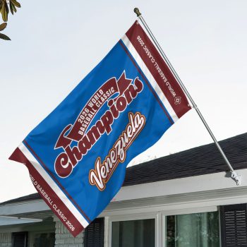 Venezuela 2026 World Baseball Classic Champions 3D Double-side House Flag VNZ1046
