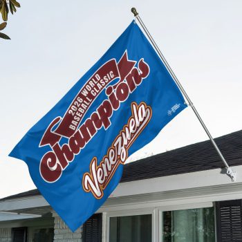 Venezuela 2026 World Baseball Classic Champions 3D Double-side House Flag VNZ1047