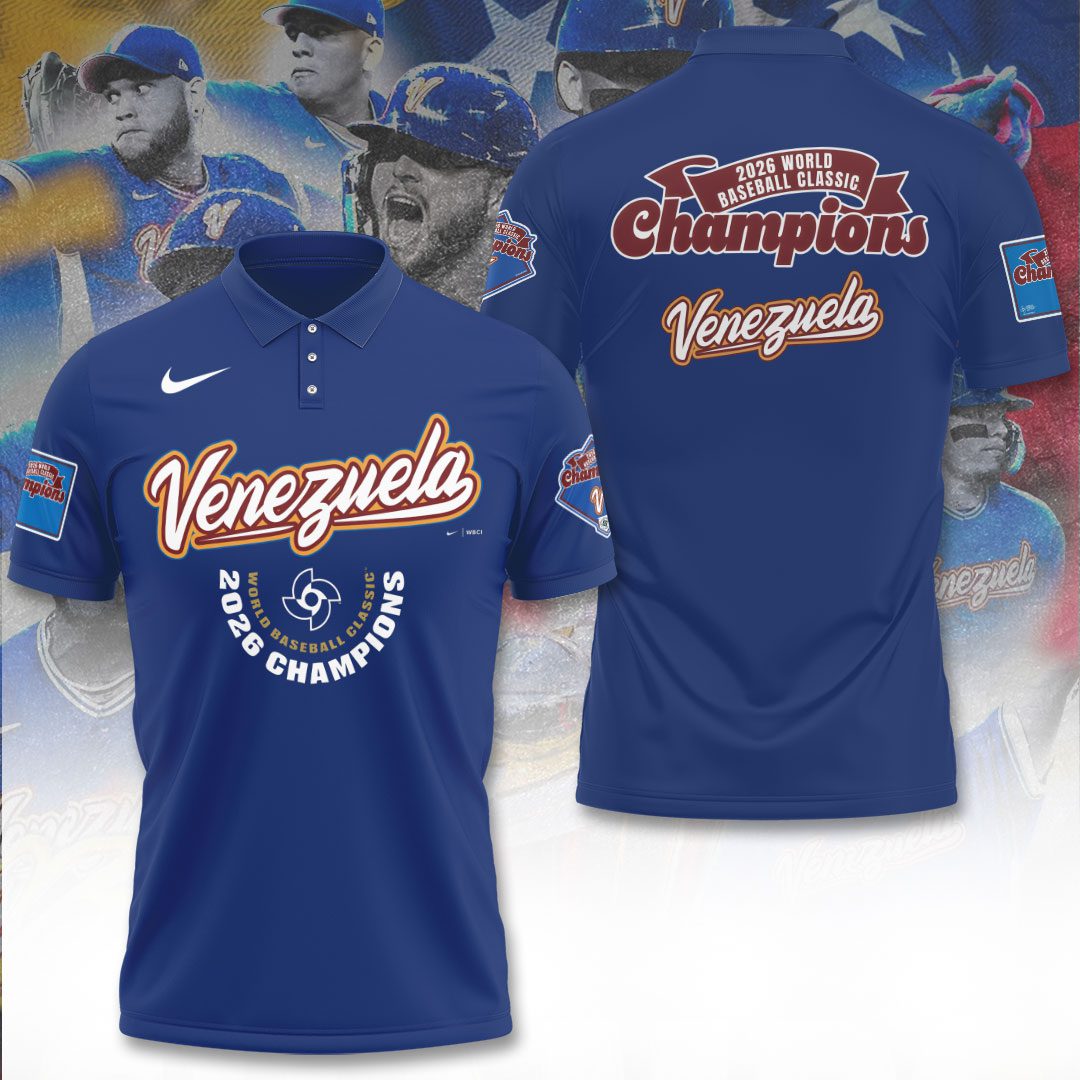 Venezuela-2026-World-Baseball-Classic-Champions-Polo-Shirt-VNZ1055 Venezuela 2026 World Baseball Classic Champions Polo Shirt VNZ1055