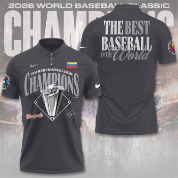 Venezuela 2026 World Baseball Classic Champions Polo Shirt VNZ1056