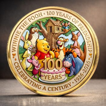 Winnie-the-Pooh 100th Anniversary Commemorative Coin CMM1101