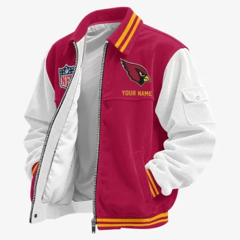 Arizona Cardinals Classic Varsity Bomber Jacket CBB3656