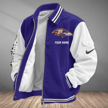 Baltimore Ravens Classic Varsity Bomber Jacket CBB3685