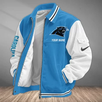 Carolina Panthers Classic Varsity Bomber Jacket CBB3684