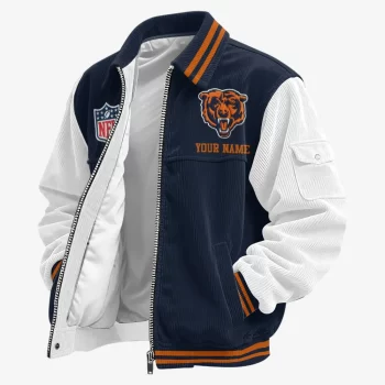 Chicago Bears Classic Varsity Bomber Jacket CBB3650