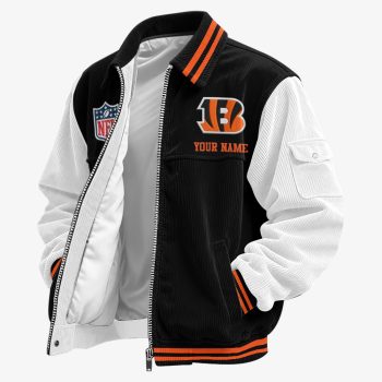 Cincinnati Bengals Classic Varsity Bomber Jacket CBB3649