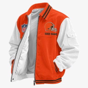 Cleveland Browns Classic Varsity Bomber Jacket CBB3648