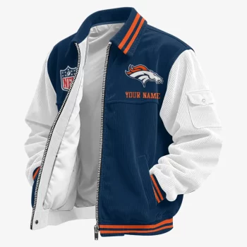 Denver Broncos Classic Varsity Bomber Jacket CBB3646