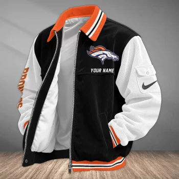 Denver Broncos Classic Varsity Bomber Jacket CBB3679