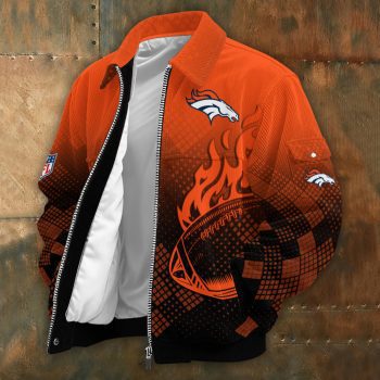 Denver Broncos Classic Varsity Bomber Jacket CBB3691