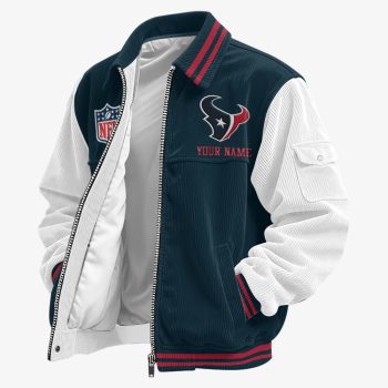 Houston Texans Classic Varsity Bomber Jacket CBB3643