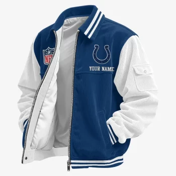 Indianapolis Colts Classic Varsity Bomber Jacket CBB3642