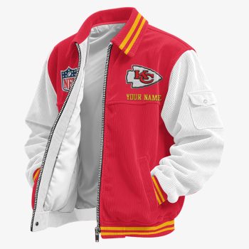 Kansas City Chiefs Classic Varsity Bomber Jacket CBB3640