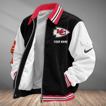 Kansas City Chiefs Classic Varsity Bomber Jacket CBB3671