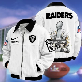 Las Vegas Raiders Classic Varsity Bomber Jacket CBB3015