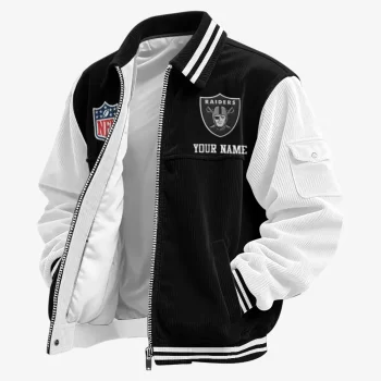 Las Vegas Raiders Classic Varsity Bomber Jacket CBB3639