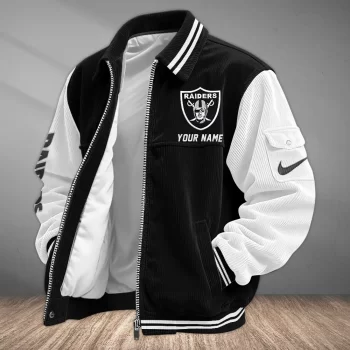Las Vegas Raiders Classic Varsity Bomber Jacket CBB3669