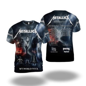 Metallica 2026 World Tour Unisex Performance T-Shirt CNR1212