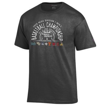 NCAA Champion Unisex 2026 March Madness Philadelphia T-Shirt - Gray
