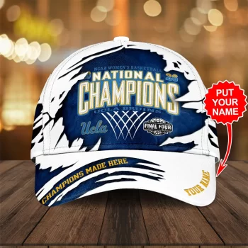 Personalized UCLA Bruins 2026 Women's Basketball National Champions Classic Cap UCLACHAMP1003