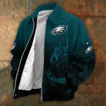 Philadelphia Eagles Classic Varsity Bomber Jacket CBB3690