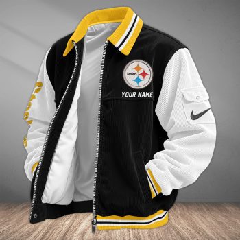 Pittsburgh Steelers Classic Varsity Bomber Jacket CBB3663