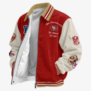 San Francisco 49ers Classic Varsity Bomber Jacket CBB3692