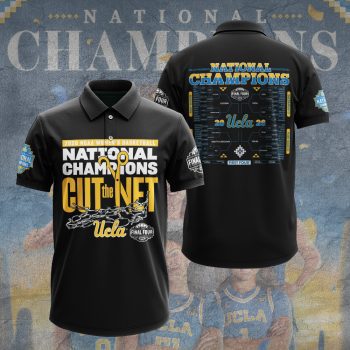 UCLA Bruins 2026 Women's Basketball National Champions Polo Shirt UCLACHAMP1031