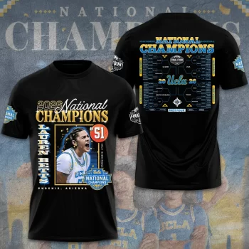 UCLA Bruins 2026 Women's Basketball National Champions Unisex Performance Tee UCLACHAMP1024