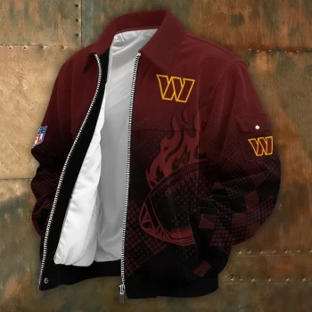 Washington Commanders Classic Varsity Bomber Jacket CBB3688