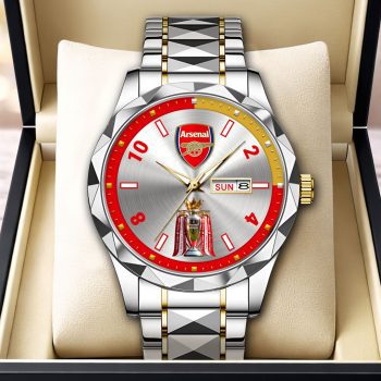 Arsenal FC Premier League Champions 25/26 Alloy Luxury Quartz Watch CHAMP2020640