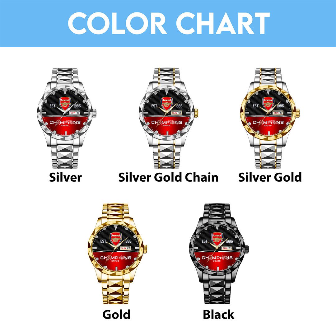 Arsenal-FC-Premier-League-Champions-2526-Alloy-Luxury-Quartz-Watch-CHAMP2020641-2