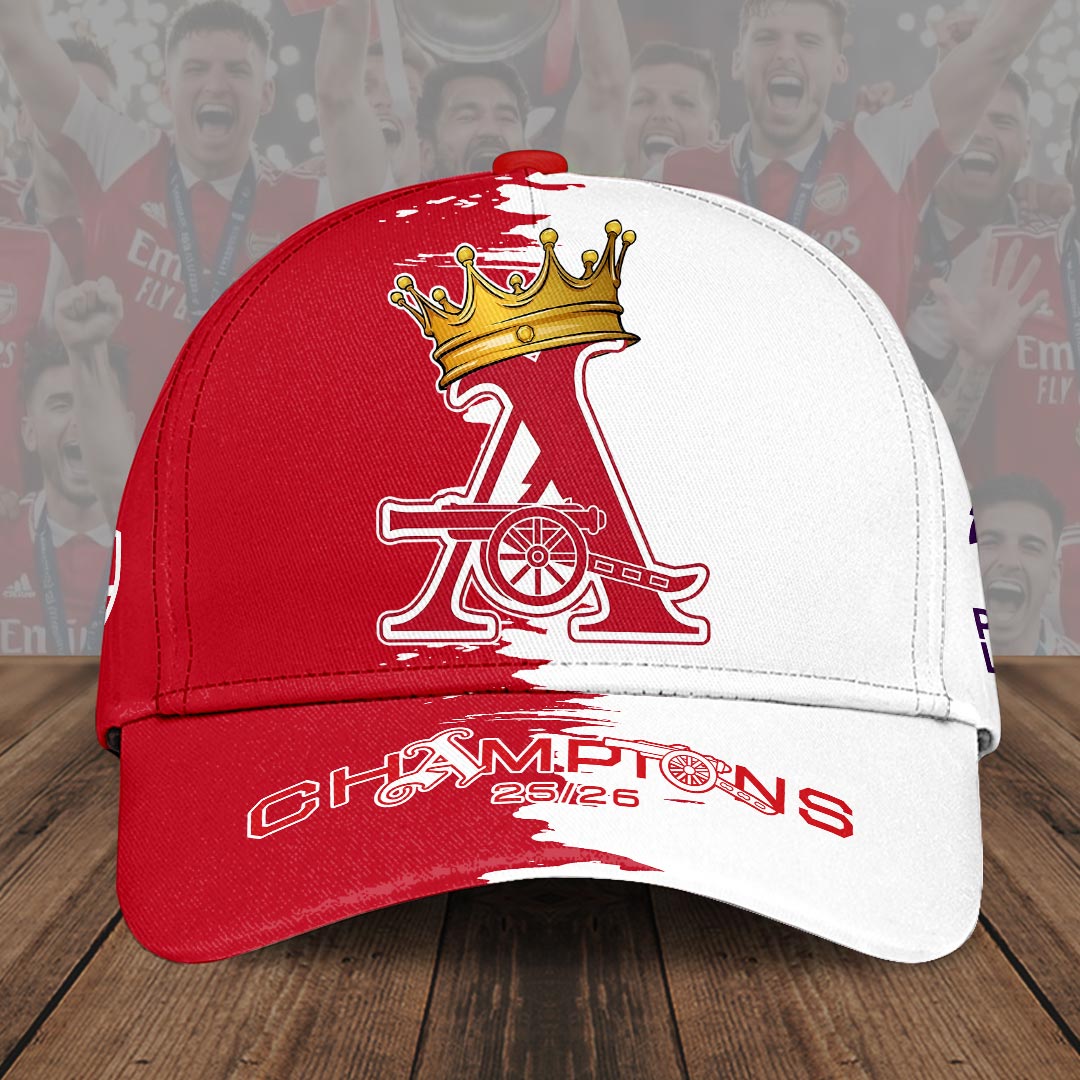 Arsenal-FC-Premier-League-Champions-2526-Classic-Cap-CHAMP2020723 Arsenal FC Premier League Champions 25/26 Classic Cap CHAMP2020723