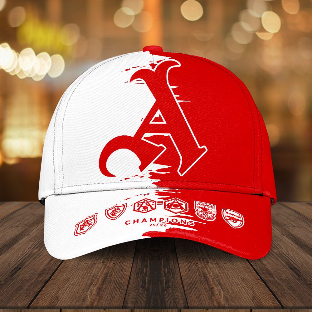 Arsenal-FC-Premier-League-Champions-2526-Classic-Cap-CHAMP2020747 Arsenal FC Premier League Champions 25/26 Classic Cap CHAMP2020747